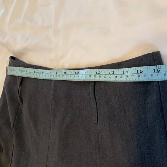 Daniel Laurent Skirt , A-Line,  Blue/Grey, Size 14 - Picture 4 of 7